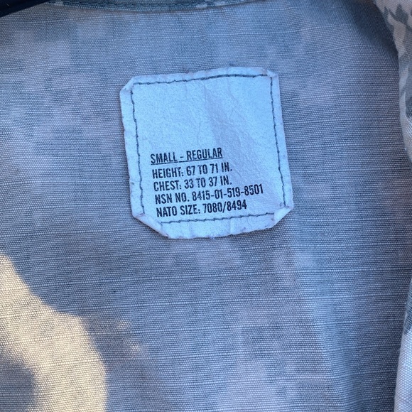 Coat US Army combat uniform digi camo small regular Tullahoma ind camouflage - Picture 5 of 16